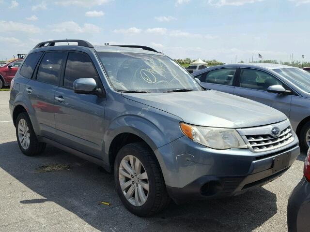 JF2SHBCC8BH716590 - 2011 SUBARU FORESTER 2 BLUE photo 1