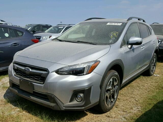 JF2GTAMC5J8204913 - 2018 SUBARU CROSSTREK SILVER photo 2