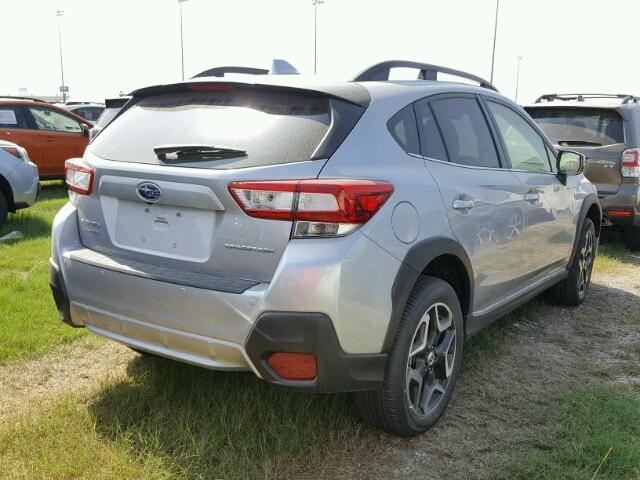 JF2GTAMC5J8204913 - 2018 SUBARU CROSSTREK SILVER photo 4