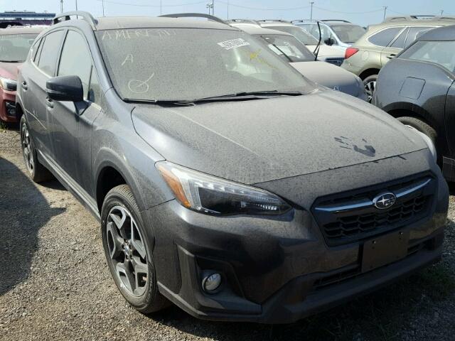 JF2GTALC2JH205325 - 2018 SUBARU CROSSTREK GRAY photo 1