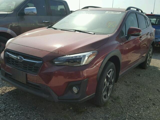 JF2GTAJC9JH202389 - 2018 SUBARU CROSSTREK RED photo 2