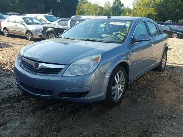 1G8ZS57N08F273250 - 2008 SATURN AURA SILVER photo 2