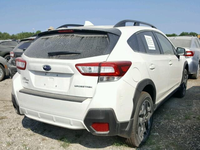 JF2GTAJC4JH204311 - 2018 SUBARU CROSSTREK WHITE photo 4