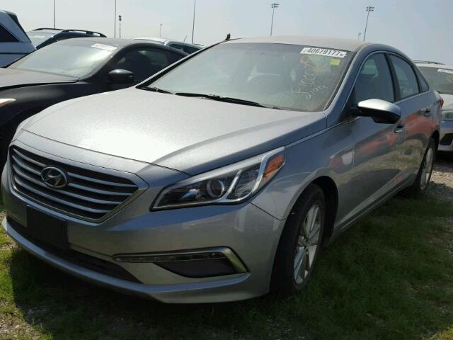 5NPE24AF6FH022199 - 2015 HYUNDAI SONATA SE SILVER photo 2