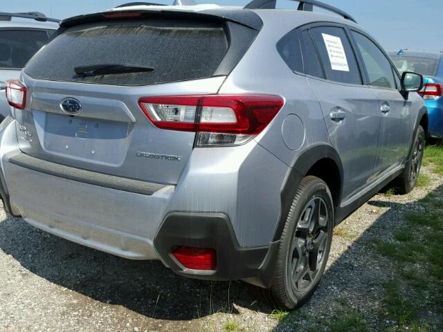 JF2GTAJC2J8201553 - 2018 SUBARU CROSSTREK SILVER photo 4