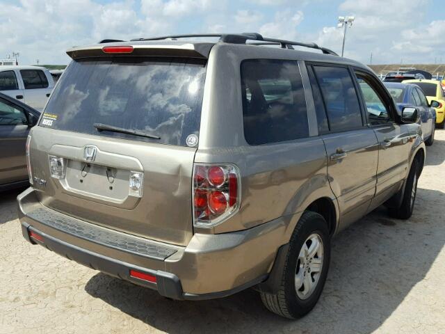 5FNYF28278B020794 - 2008 HONDA PILOT GOLD photo 4