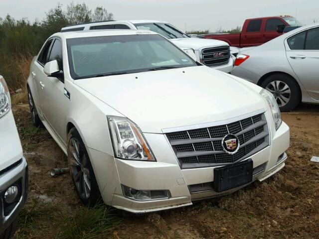 1G6DP5ED4B0141729 - 2011 CADILLAC CTS PREMIU WHITE photo 1