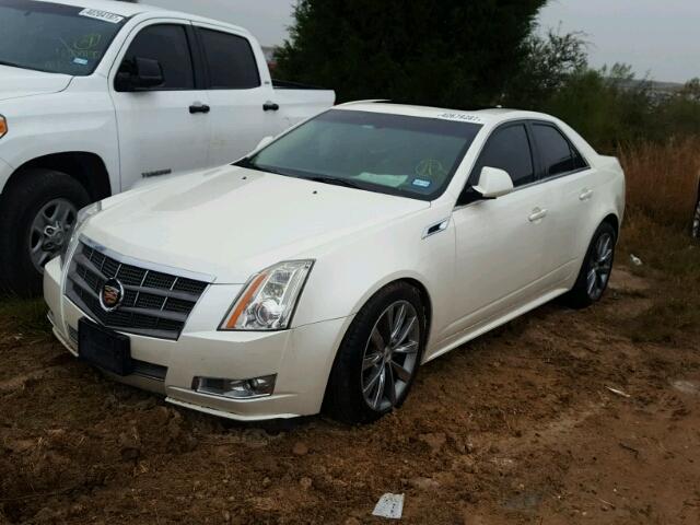 1G6DP5ED4B0141729 - 2011 CADILLAC CTS PREMIU WHITE photo 2