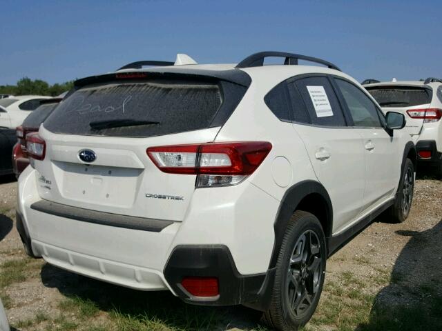 JF2GTAJC1JH201706 - 2018 SUBARU CROSSTREK WHITE photo 4