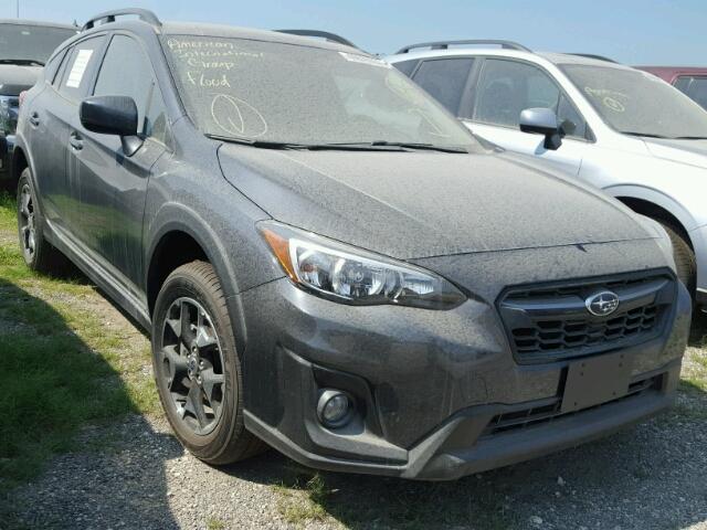 JF2GTADCXJH202669 - 2018 SUBARU CROSSTREK GRAY photo 1