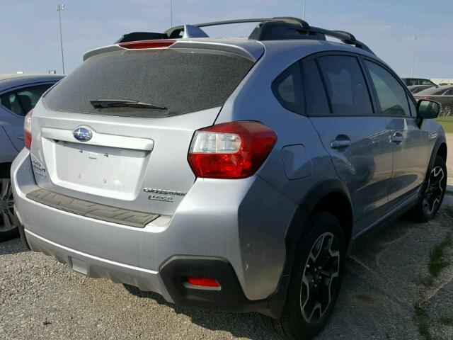 JF2GPANC4H8255896 - 2017 SUBARU CROSSTREK GRAY photo 4