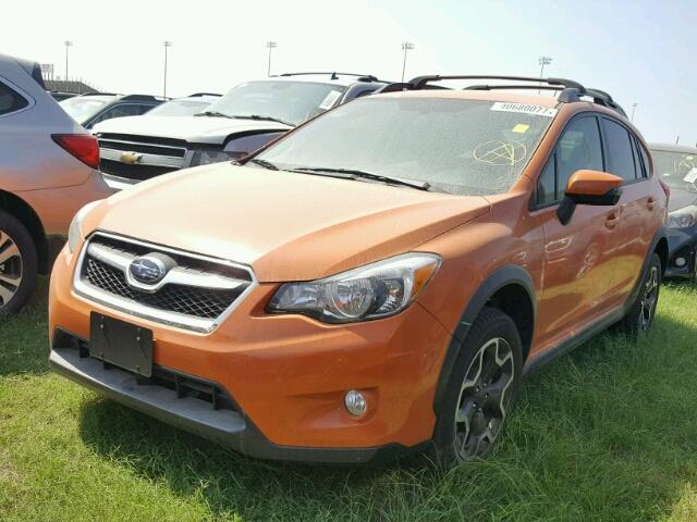 JF2GPAMC4F8288461 - 2015 SUBARU XV CROSSTR ORANGE photo 2