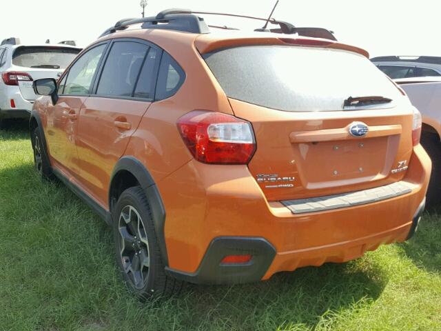 JF2GPAMC4F8288461 - 2015 SUBARU XV CROSSTR ORANGE photo 3