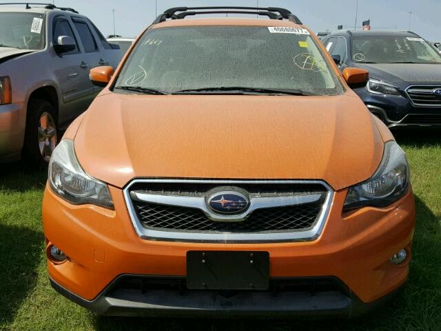 JF2GPAMC4F8288461 - 2015 SUBARU XV CROSSTR ORANGE photo 9