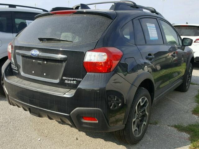 JF2GPADC4H8269377 - 2017 SUBARU CROSSTREK BLACK photo 4