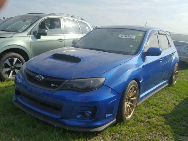 JF1GR7E69DG883660 - 2013 SUBARU IMPREZA WR BLUE photo 2