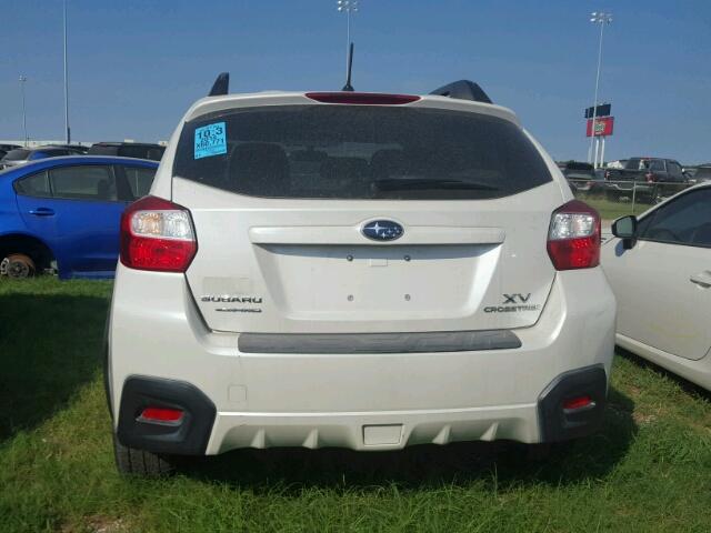 JF2GPACC8E8264342 - 2014 SUBARU XV CROSSTR WHITE photo 9