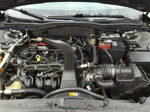 3FAHP08Z49R185478 - 2009 FORD FUSION BLACK photo 7