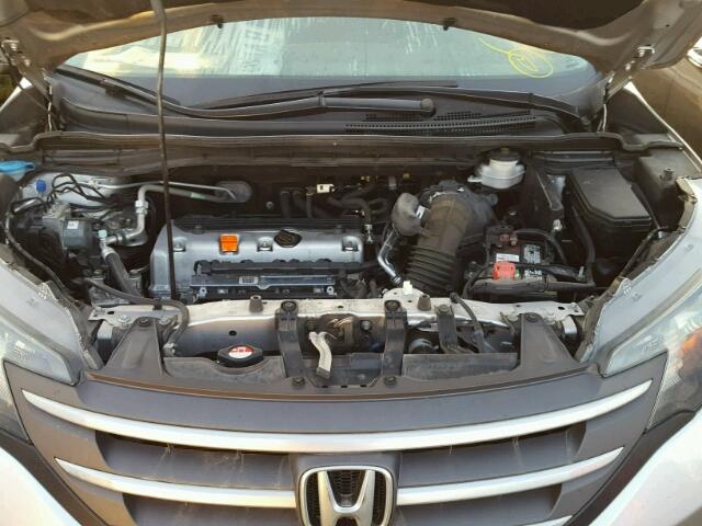 3CZRM3H56DG704373 - 2013 HONDA CR-V SILVER photo 7