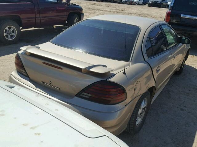 1G2NF52E34C243885 - 2004 PONTIAC GRAND AM GOLD photo 4