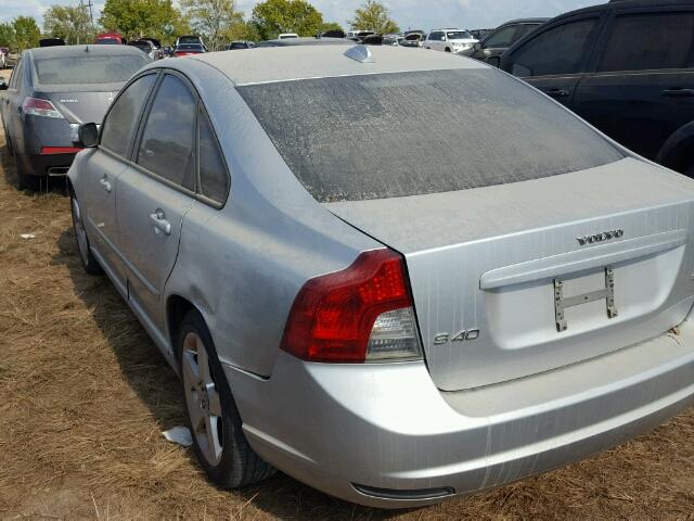 YV1MS390282373289 - 2008 VOLVO S40 2.4I SILVER photo 3