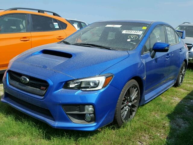 JF1VA2M62H9808134 - 2017 SUBARU WRX STI BLUE photo 2