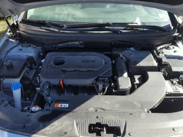 5NPE34AF6HH457952 - 2017 HYUNDAI SONATA GRAY photo 7