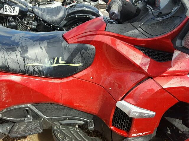 2BXNBDD27GV003827 - 2016 CAN-AM SPYDER ROA MAROON photo 7