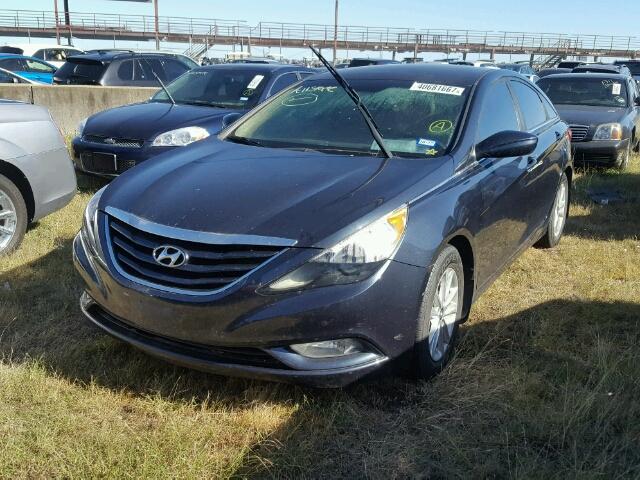 5NPEB4AC1DH788571 - 2013 HYUNDAI SONATA GLS GRAY photo 2