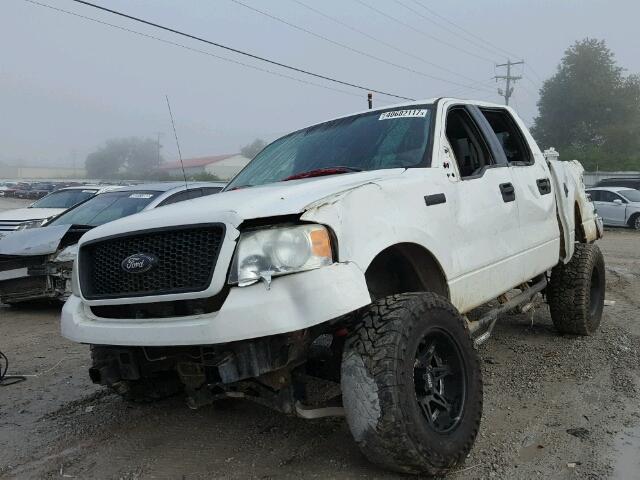 1FTPW12516KC30333 - 2006 FORD F150 SUPER WHITE photo 2