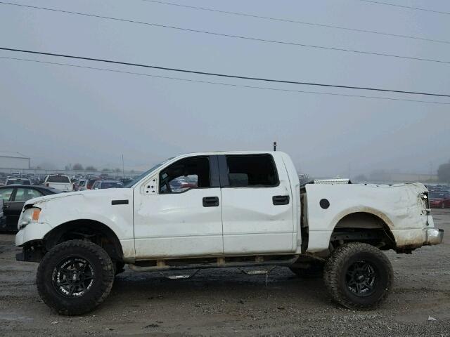 1FTPW12516KC30333 - 2006 FORD F150 SUPER WHITE photo 9