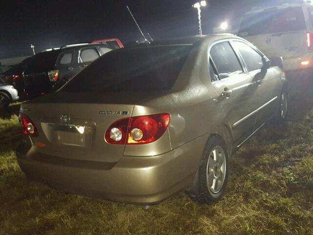 1NXBR32E66Z646682 - 2006 TOYOTA COROLLA GOLD photo 4