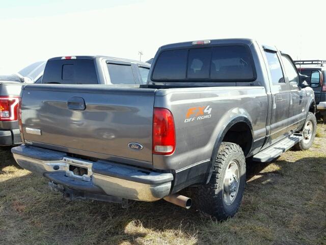 1FTSW21P96EC79815 - 2006 FORD F250 GRAY photo 4