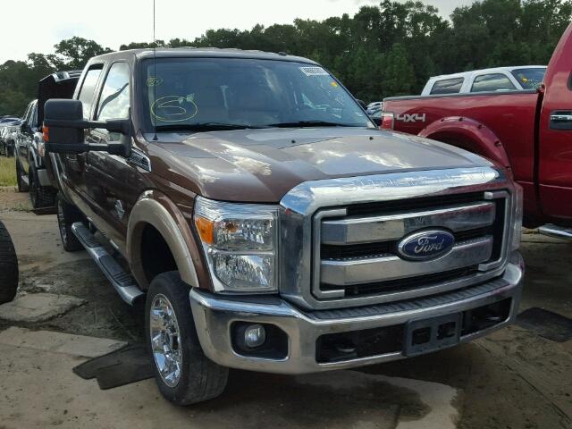 1FT7W2BTXBEA84379 - 2011 FORD F250 SUPER BROWN photo 1