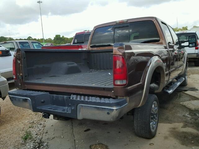 1FT7W2BTXBEA84379 - 2011 FORD F250 SUPER BROWN photo 4