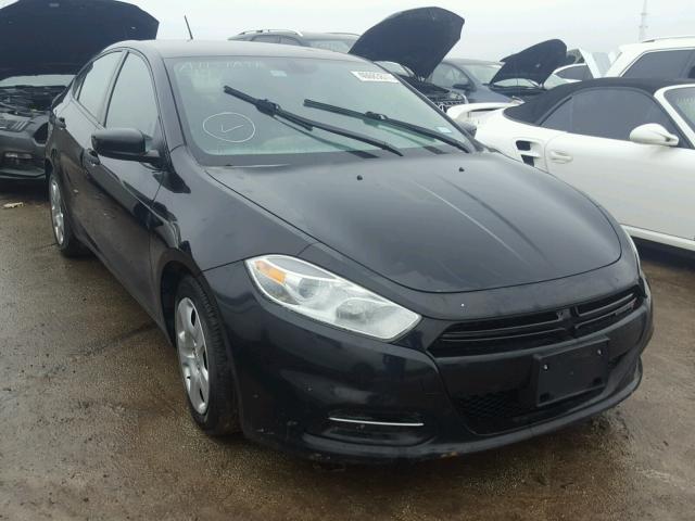 1C3CDFAA8DD197384 - 2013 DODGE DART BLACK photo 1