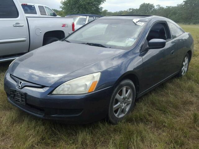 1HGCM82425A016607 - 2005 HONDA ACCORD GRAY photo 2