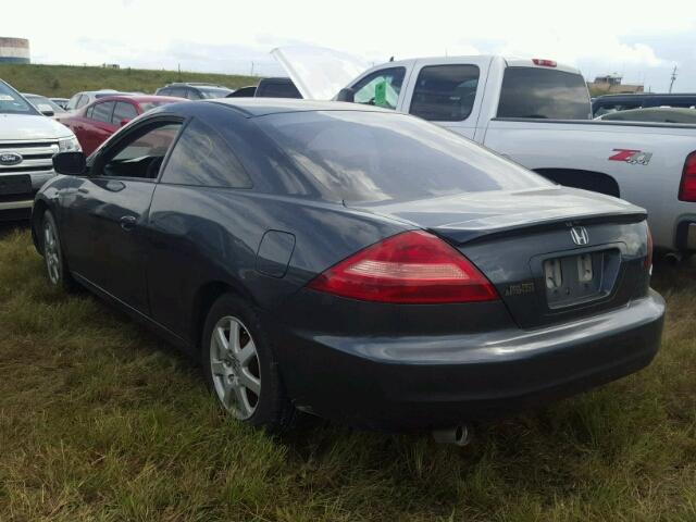 1HGCM82425A016607 - 2005 HONDA ACCORD GRAY photo 3