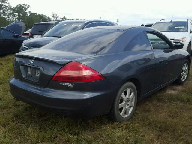 1HGCM82425A016607 - 2005 HONDA ACCORD GRAY photo 4