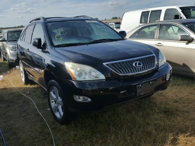 JTJGA31U540033268 - 2004 LEXUS RX BLACK photo 1