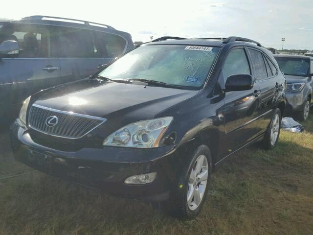 JTJGA31U540033268 - 2004 LEXUS RX BLACK photo 2