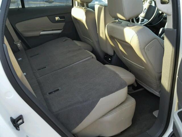 2FMDK3JC8EBA65413 - 2014 FORD EDGE Biały zdjęcie 6