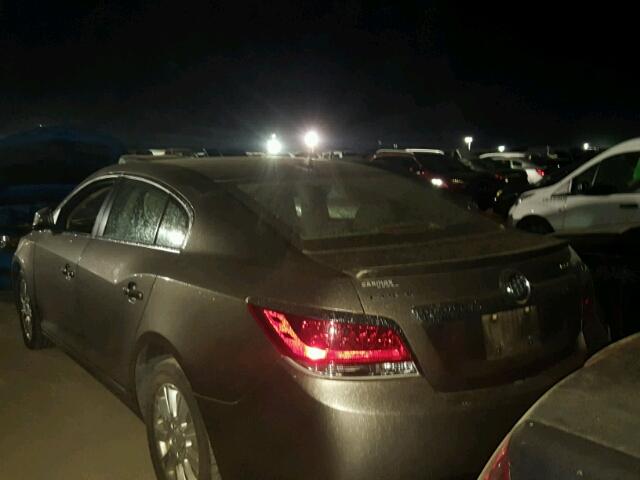 1G4GA5GC9AF309968 - 2010 BUICK LACROSSE BROWN photo 3