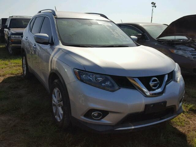 5N1AT2MT7EC861446 - 2014 NISSAN ROGUE S SILVER photo 1