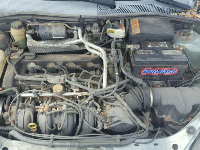 1FAFP34Z34W158518 - 2004 FORD FOCUS SE C TEAL photo 7