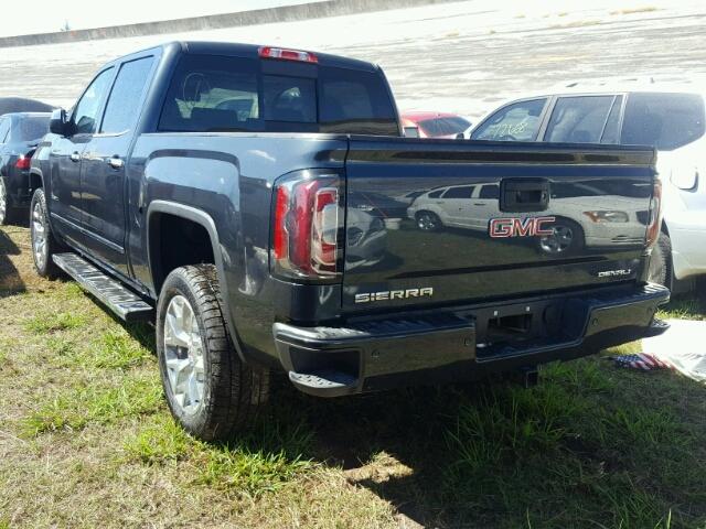 3GTP1PEJ2HG397305 - 2017 GMC SIERRA BLACK photo 3