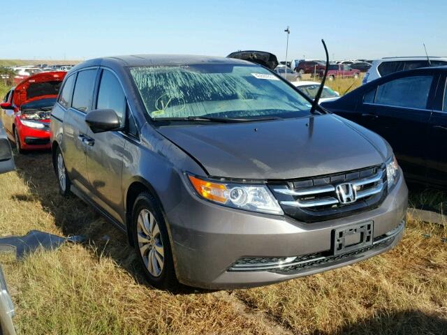 5FNRL5H66FB043014 - 2015 HONDA ODYSSEY GRAY photo 1