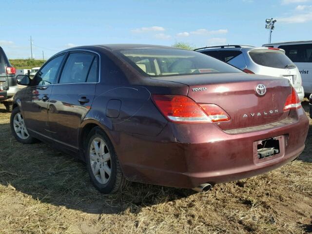 4T1BK36B25U029489 - 2005 TOYOTA AVALON MAROON photo 3