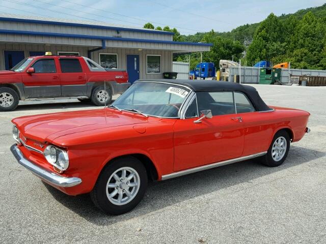 30967L115758 - 1963 CHEVROLET CORVAIR RED photo 9