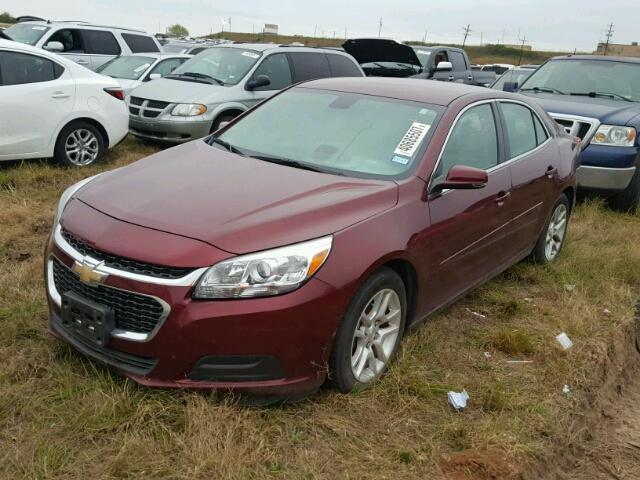 1G11C5SA2GF112149 - 2016 CHEVROLET MALIBU LIM MAROON photo 2